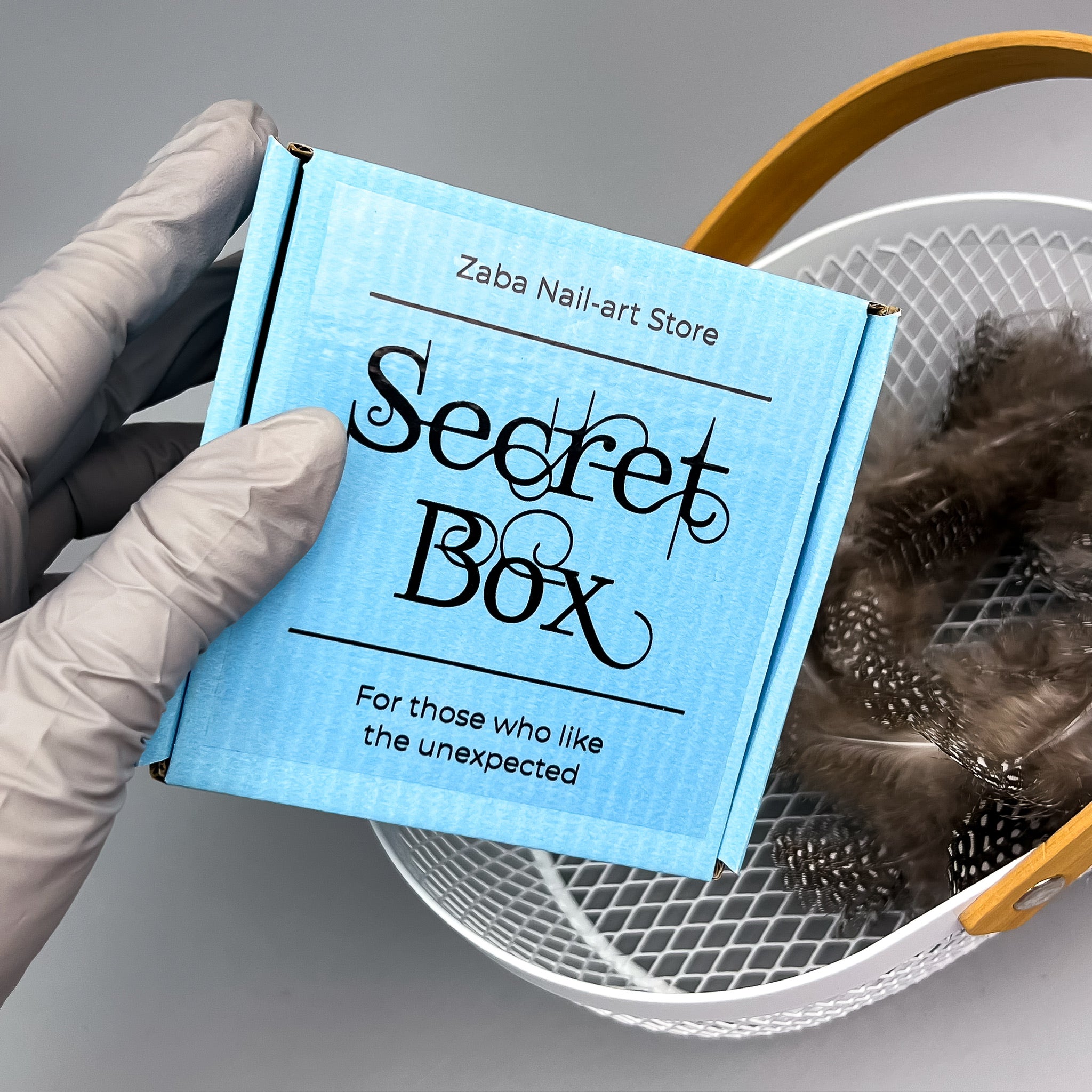 Pudełko niespodzianka - Secret Box BLUE