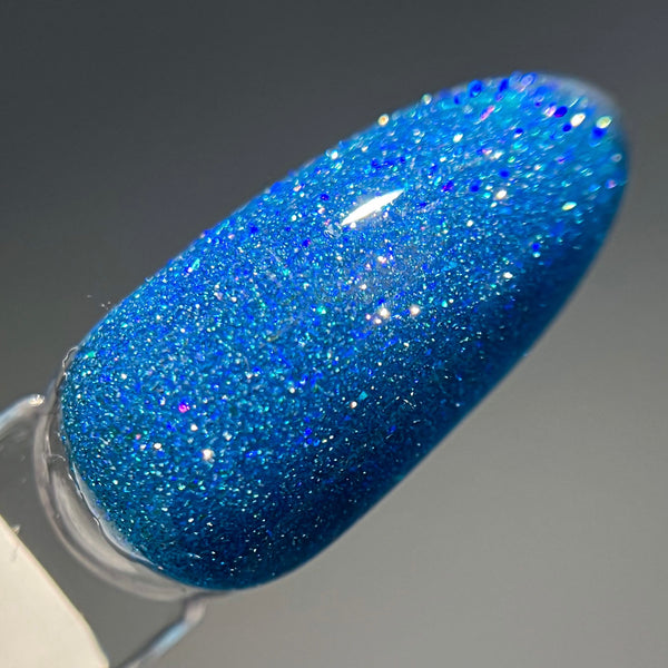 Global Fashion Stardust No 017 - Odblaskowy lakier hybrydowy 8ml