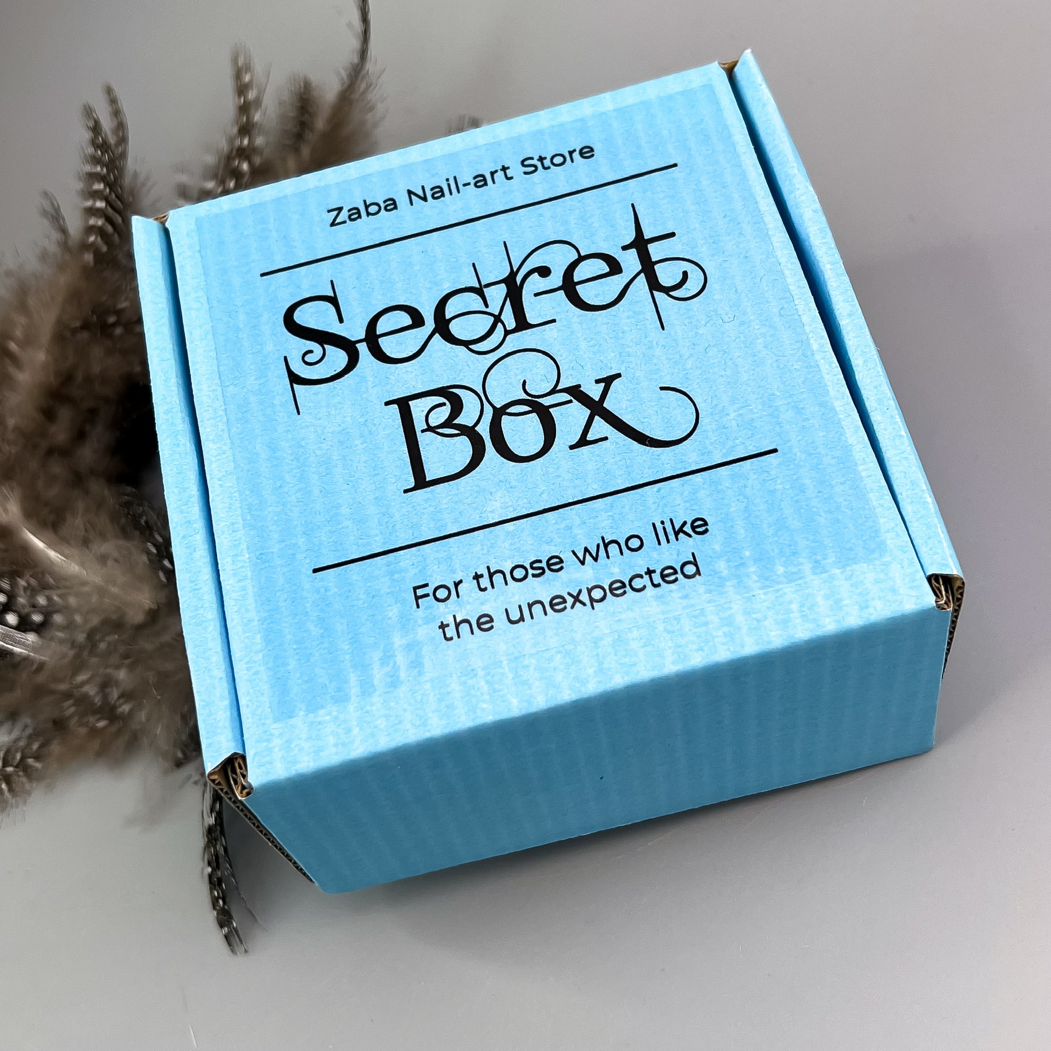 Pudełko niespodzianka - Secret Box BLUE