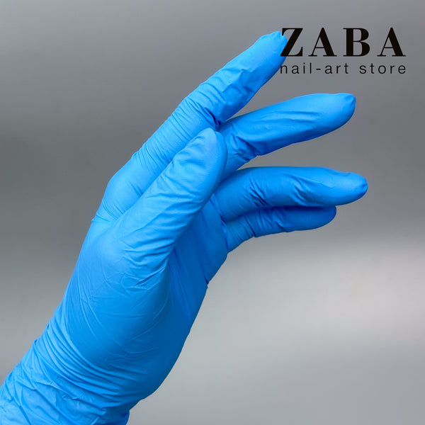 Rękawiczki nitrylowe BLUE L, 1 para